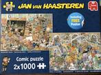 Jan van Haasteren 2x1000 Rembrand’s studio en Curiosities, Ophalen of Verzenden, 500 t/m 1500 stukjes, Zo goed als nieuw, Legpuzzel
