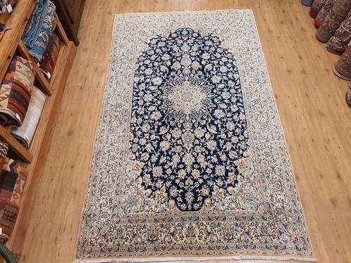 Vintage handgeknoopt perzisch tapijt nain 6la 290x165, Huis en Inrichting, Stoffering | Tapijten en Kleden, Gebruikt, 150 tot 200 cm