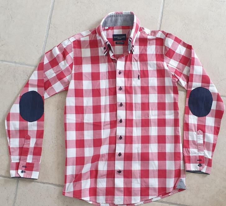 Zeer mooie blouse maat 146/152 van Cavallaro, Kinderen en Baby's, Kinderkleding | Maat 146, Zo goed als nieuw, Jongen, Overhemd of Blouse