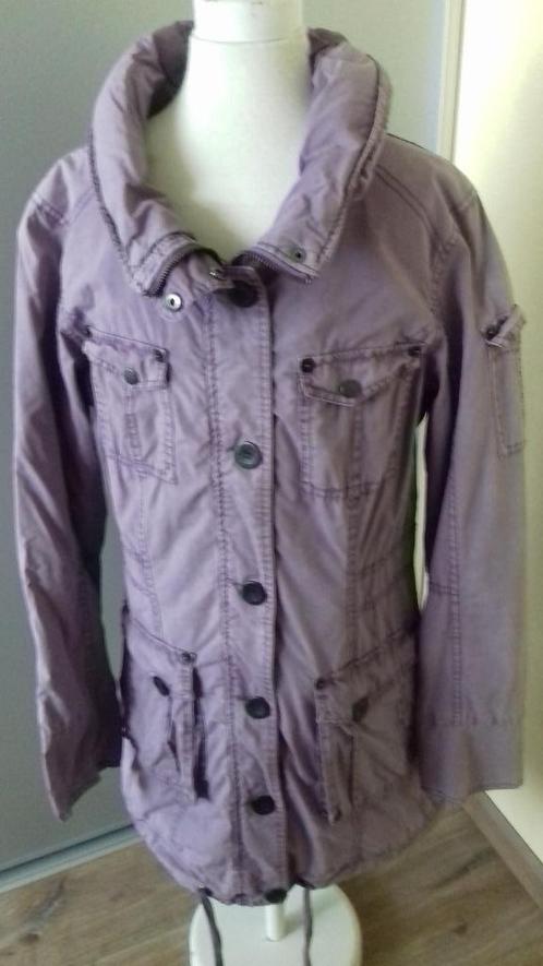Paarse zomerjas, Kleding | Dames, Jassen | Zomer, Zo goed als nieuw, Maat 38/40 (M), Paars, Ophalen of Verzenden