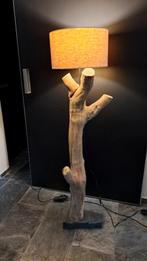 Eikenlamp, Huis en Inrichting, Lampen | Vloerlampen, Ophalen of Verzenden, Zo goed als nieuw