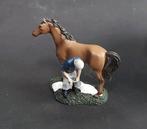 Luville kerst figuur kerstdorp kersthuisjes, Diversen, Kerst, Verzenden, Zo goed als nieuw