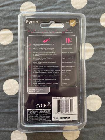 Byron Transformator Nieuw in Verpakking beschikbaar voor biedingen