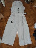 Cache cache linnen jumpsuit maat 38, Beige, Nieuw, Ophalen of Verzenden, Cache cache