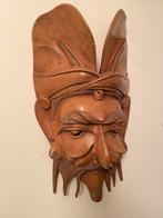 Houtsnijwerk masker, Ophalen of Verzenden
