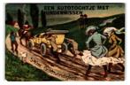 Autotochtje met hindernissen, Verzenden, Voor 1920, Gelopen, Voertuig