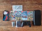 Nintendo Switch OLED + 4 games, Spelcomputers en Games, Spelcomputers | Nintendo Switch, Ophalen of Verzenden, Zo goed als nieuw
