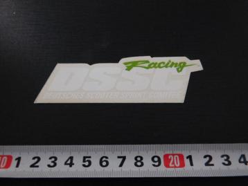 sticker Transparant RACING DSSC Seutsches Scooter Spint Comi beschikbaar voor biedingen