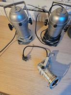 Vintage Theater Lampen Set, Ophalen, Metaal of Aluminium