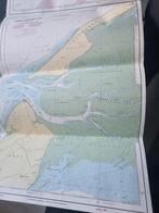 Hydrografische kaart waddenzee, Onbekend, Overige typen, Ophalen of Verzenden, Zo goed als nieuw
