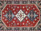 Vintage oosters vloerkleed medallion Kazak oriental 170x227, Gebruikt, 200 cm of meer, Ophalen of Verzenden, .