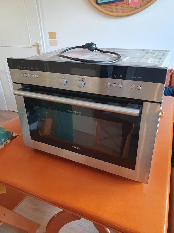Combi oven magnetron Siemens Quantum Speed, Witgoed en Apparatuur, Ovens, 45 tot 60 cm, Ophalen