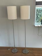 2 mooie vloerlampen, Huis en Inrichting, Lampen | Vloerlampen, Gebruikt, Ophalen of Verzenden, Metaal, Modern