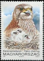 1992 Hongarije Fauna Roofvogels Valken - Arend, Ophalen of Verzenden, Dier of Natuur, Postfris