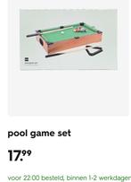mini Pooltafel van de hema, Sport en Fitness, Biljarten en Poolen, Ophalen, Nieuw, Pooltafel