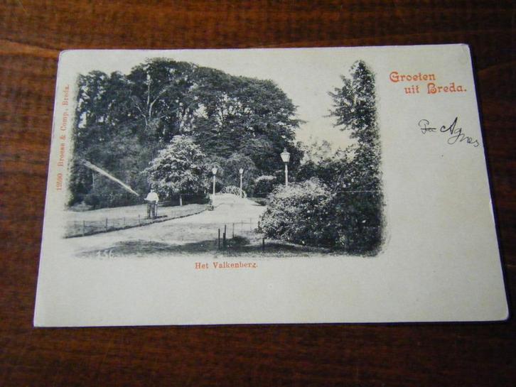 V34 - Breda - Valkenberg - Mooi/ZEER oud, Verzamelen, Ansichtkaarten | Nederland, Noord-Brabant, Voor 1920, Ophalen of Verzenden