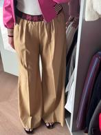 Marni wide leg pantalon met bordeaux logo tailleband, Overige kleuren, Verzenden, Maat 42/44 (L), Nieuw