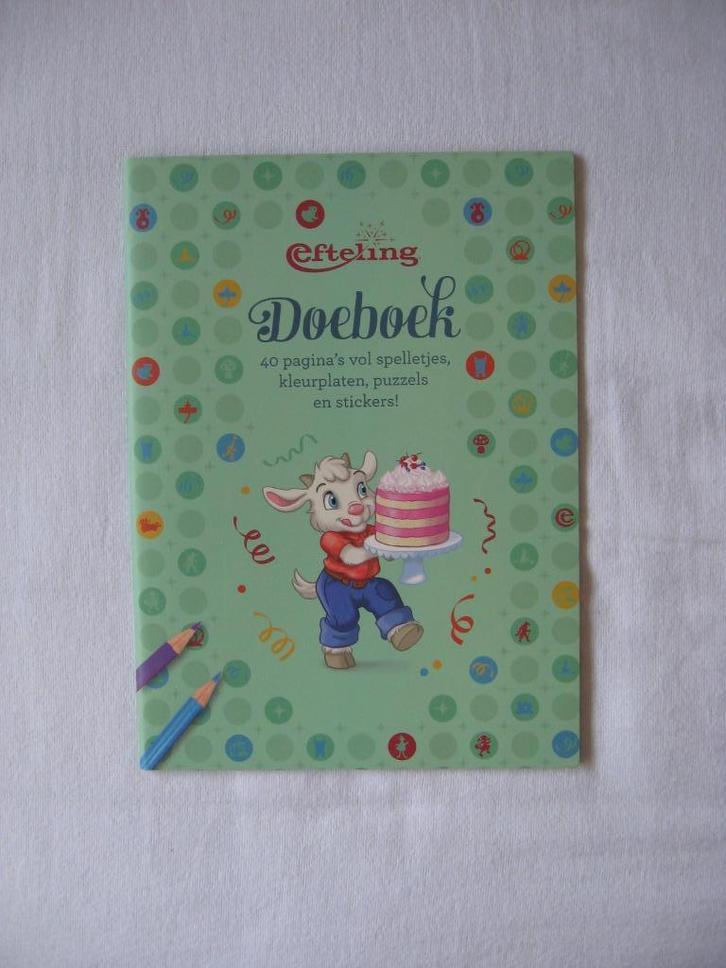 Efteling DoeBoek - 40 blz spelletjes, kleurplaten en puzzels, Verzamelen, Efteling, Gebruikt, Overige typen, Ophalen of Verzenden