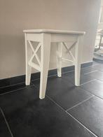 IKEA Ingolf Krukje - Wit - 45cm hoog, Ophalen, Gebruikt, Hout