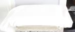 lap stof creme wit geripte stof, Overige materialen, Gebruikt, 120 cm of meer, Ophalen of Verzenden