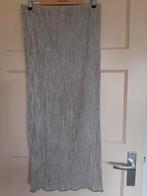 Zwart witte lange stretchrok, Wit, Maat 42/44 (L), Copines, Ophalen of Verzenden
