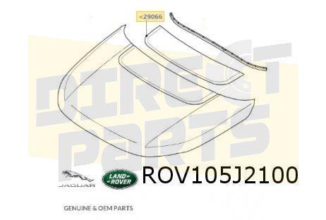 Land Rover Discovery Sport (12/14-9/19) Schutbordplaat op mo, Auto-onderdelen, Carrosserie en Plaatwerk, Bumper, Land Rover, Voor