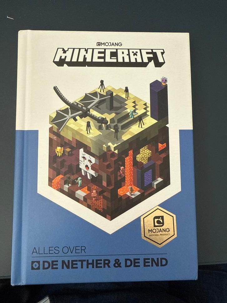 Minecraft: Alles over De Nether & De End, Boeken, Kinderboeken | Jeugd | onder 10 jaar, Zo goed als nieuw, Non-fictie, Ophalen of Verzenden