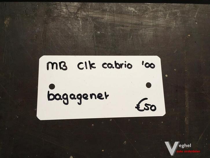 Mercedes  CLK Cabrio 2000  Bagagenet rolhoes, Auto-onderdelen, Interieur en Bekleding, Gebruikt, Ophalen
