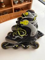 Verstelbare Skates 35-38 + Kniebeschermers, Kinderen, Inline skates 4 wielen, Ophalen, Overige merken