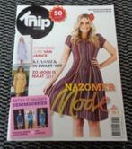 Knipmode nummer 8 augustus 2019 alle patronen mt 34 tm 54 XL, Verzenden, Zo goed als nieuw, Vrouw, Knipmode