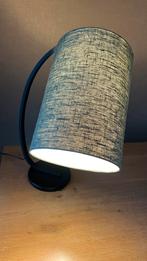 2x lampenkap, kleur groen linnen effect, schoon onbeschadigd, Huis en Inrichting, Lampen | Lampenkappen, Ophalen, Gebruikt, 25 tot 50 cm