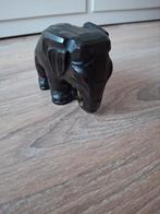 Vintage houten Olifant Beeld, Ophalen of Verzenden, Zo goed als nieuw, Dier