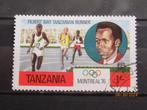 POSTZEGEL  TANZANIA - SPORT   =1155=, Postzegels en Munten, Postzegels | Afrika, Ophalen of Verzenden, Tanzania, Gestempeld