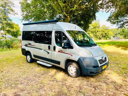 Prachtige Peugeot Boxer 2.2Multijet Eur4#540CM#Vast bed#2008, Caravans en Kamperen, Campers, Bedrijf, tot en met 3, Buscamper of Camperbus