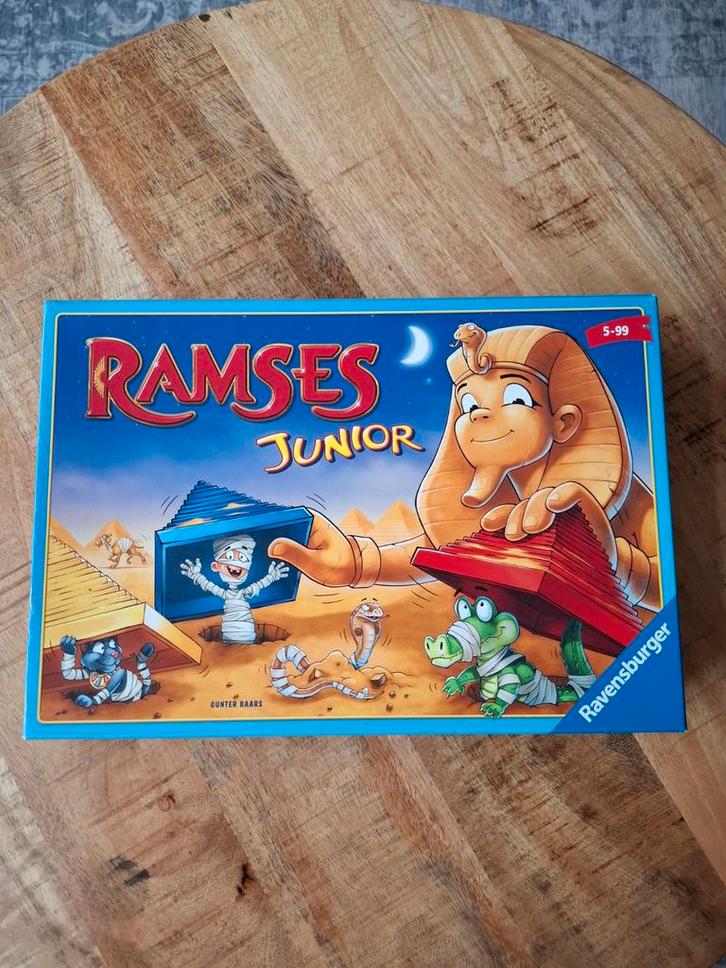Ramses Junior - spel voor kinderen - Ravensburger, Hobby en Vrije tijd, Gezelschapsspellen | Kaartspellen, Ophalen of Verzenden