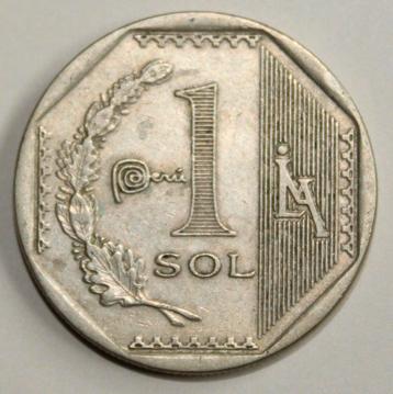 Peru 1 Sol 2020 - Zeldzame Oplage - KM#395 beschikbaar voor biedingen