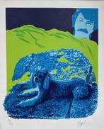 Karel Appel zeefdruk, Antiek en Kunst, Ophalen
