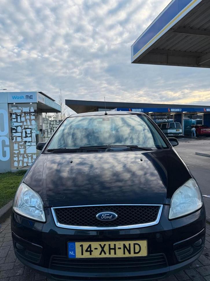 Ford C-Max 1.6 74KW 2007 Zwart, Auto's, Ford, Particulier, C-Max, Benzine, B, MPV, Handgeschakeld, Origineel Nederlands, Zwart
