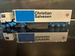 Lion Daf 95 Christian Salvesen met 3 asser koeler in doos, Ophalen of Verzenden, Zo goed als nieuw, Bus of Vrachtwagen, Lion Toys