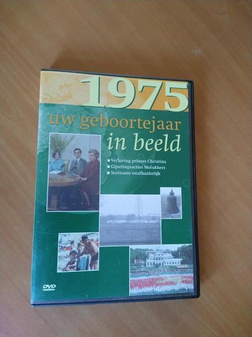 DVD 1975 Uw geboortejaar in beeld, Cd's en Dvd's, Dvd's | Documentaire en Educatief, Zo goed als nieuw, Alle leeftijden, Ophalen of Verzenden