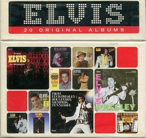 Elvis Presley – 20 Original Albums [Elvis 20 Original Albums, Cd's en Dvd's, Cd's | Rock, Nieuw in verpakking, Rock-'n-Roll, Ophalen of Verzenden