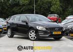 Volvo V60 1.6 T3 Kenetic AUTOMAAT CLIMA GOED ONDERHOUDEN, Zwart, 4 cilinders, 150 pk, Leder en Stof