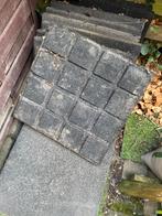 Rubberen Tegels - 17 stuks 50x50x4 cm, Tuin en Terras, Tegels en Klinkers, Ophalen, Gebruikt, Rubber, Minder dan 5 m²