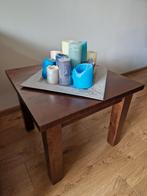 T.E.A.B.  kleine tafel 60x60 cm, Huis en Inrichting, Gebruikt, Vierkant, 55 tot 75 cm, Hout