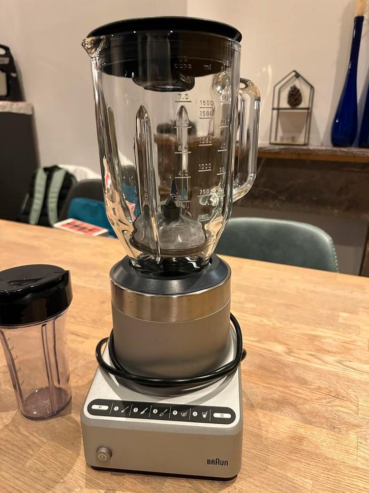 Braun High Speed Blender - Krachtige Keukenmachine, Witgoed en Apparatuur, Blenders, Zo goed als nieuw, Powerblender, Ophalen