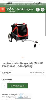 Hondenfietskar - doggyride, Fietsen en Brommers, Ophalen, Gebruikt, Opvouwbaar, 20 tot 40 kg