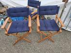 Regisseursstoel Teak, Watersport en Boten, Niet ingevuld, Gebruikt, Niet ingevuld, Niet ingevuld