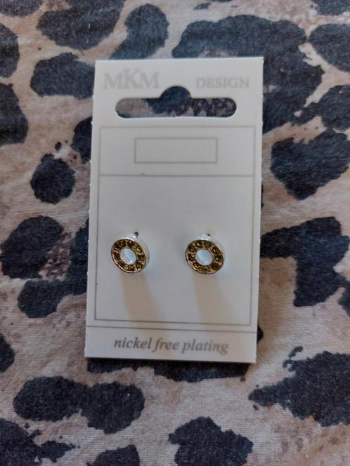 MKM Design Oorbellen - Nikkelvrij, Sieraden, Tassen en Uiterlijk, Oorbellen, Nieuw, Knopjes of Stekers, Overige materialen, Ophalen