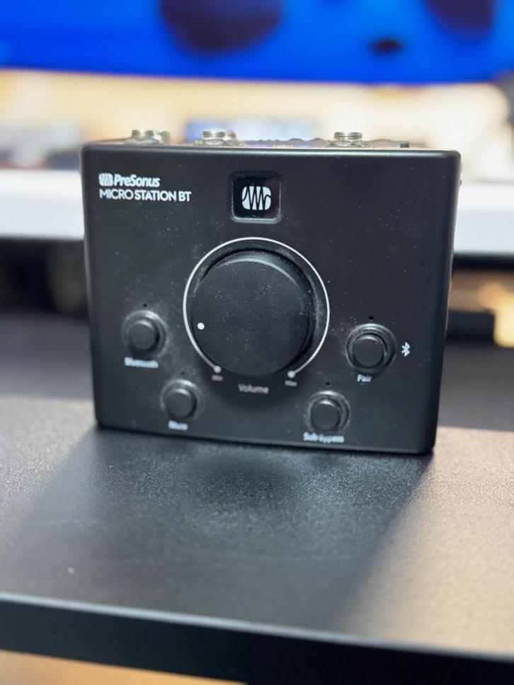 Presonus Microstation BT 2.1 monitor controller, Audio, Tv en Foto, Luidsprekers, Zo goed als nieuw, Overige typen, Minder dan 60 watt