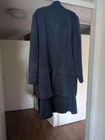 staalblauw jasje met rok, Kleding | Dames, Jasjes, Kostuums en Pakken, Kostuum of Pak, Blauw, Maat 42/44 (L), Zo goed als nieuw